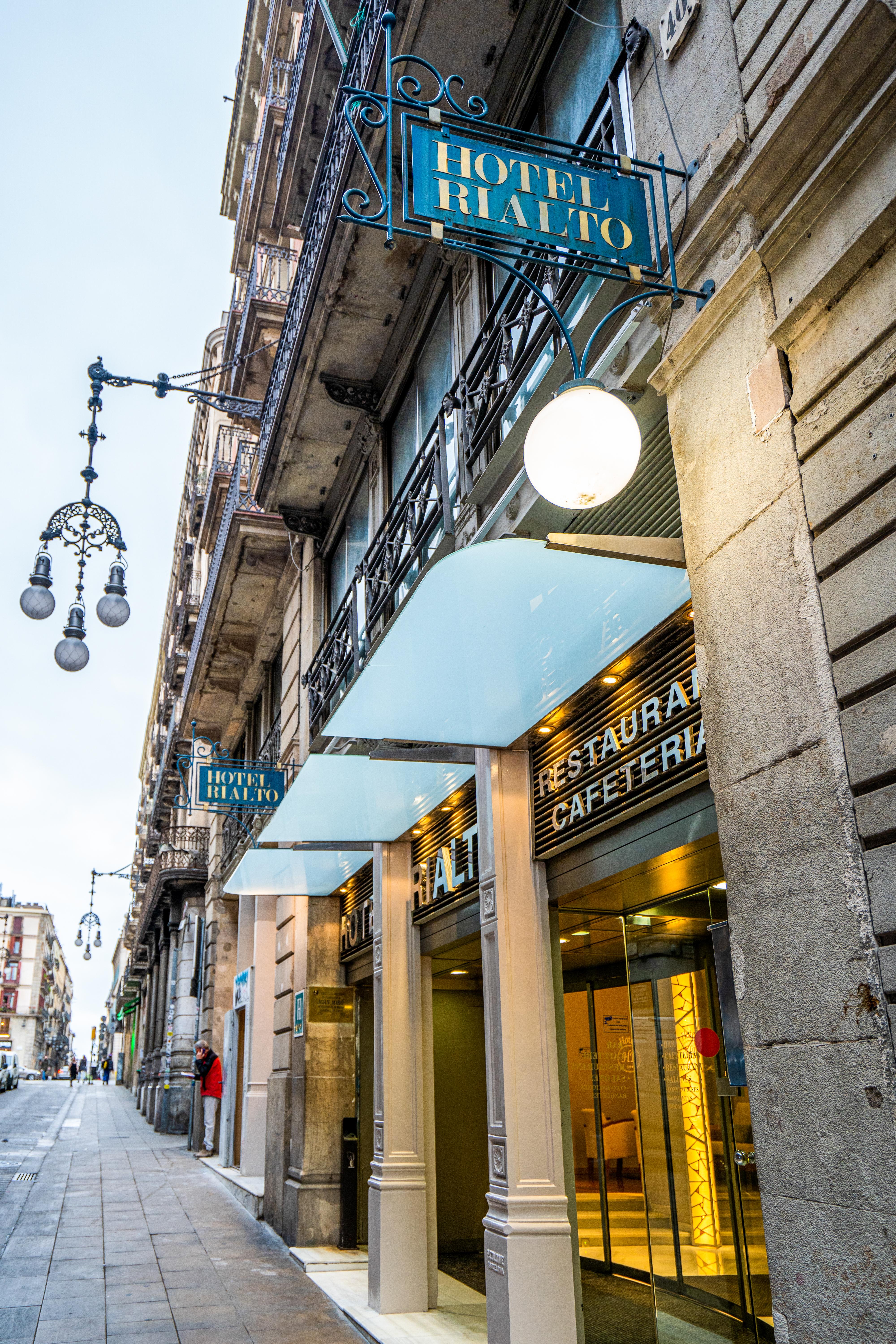 Hotel Rialto Barcelona Luaran gambar